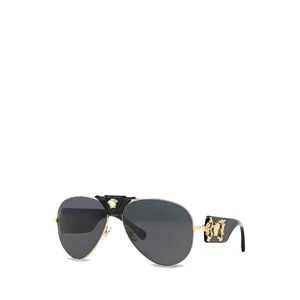 Versace aviators with case and receipt .